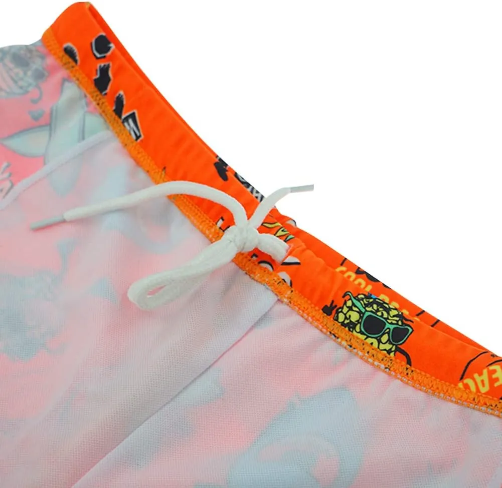 Aivtalk Boys' Quick Dry UPF 50  Beach Swim Trunk Toddler Jammers for Swimming