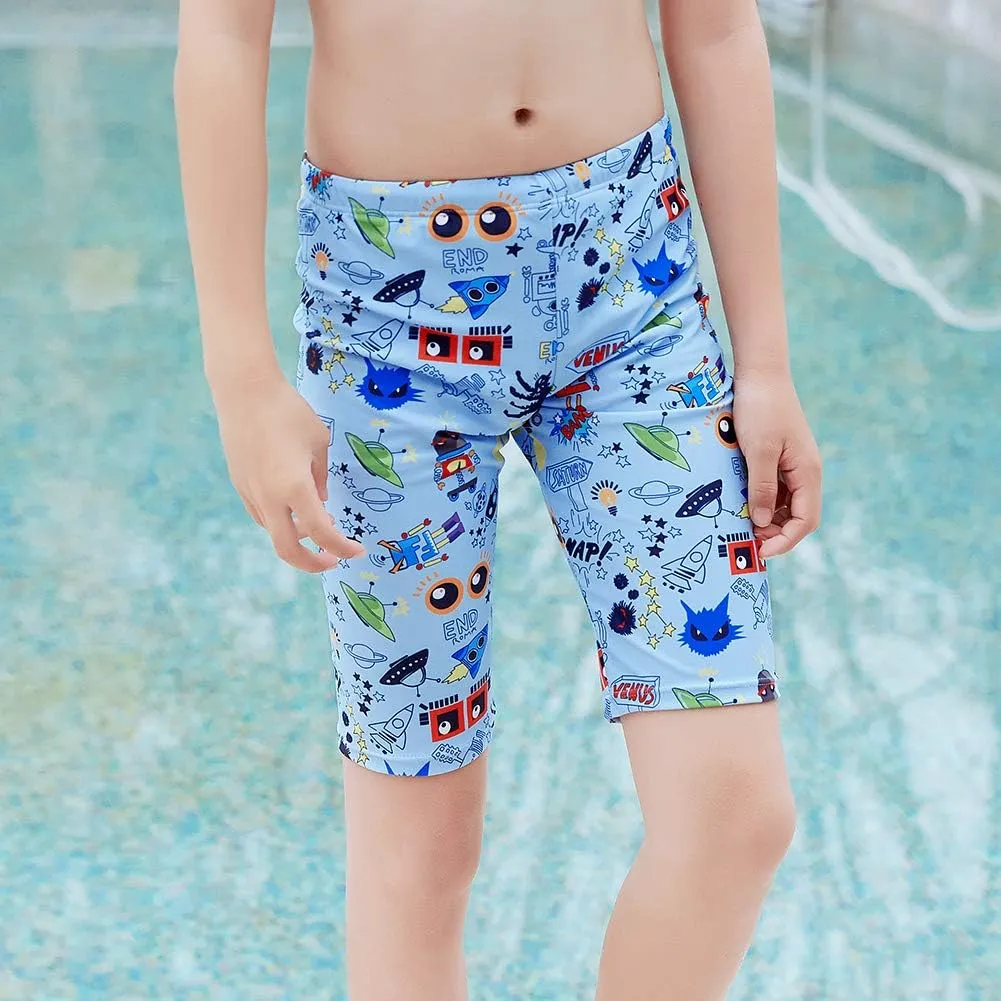 Aivtalk Boys' Quick Dry UPF 50  Beach Swim Trunk Toddler Jammers for Swimming