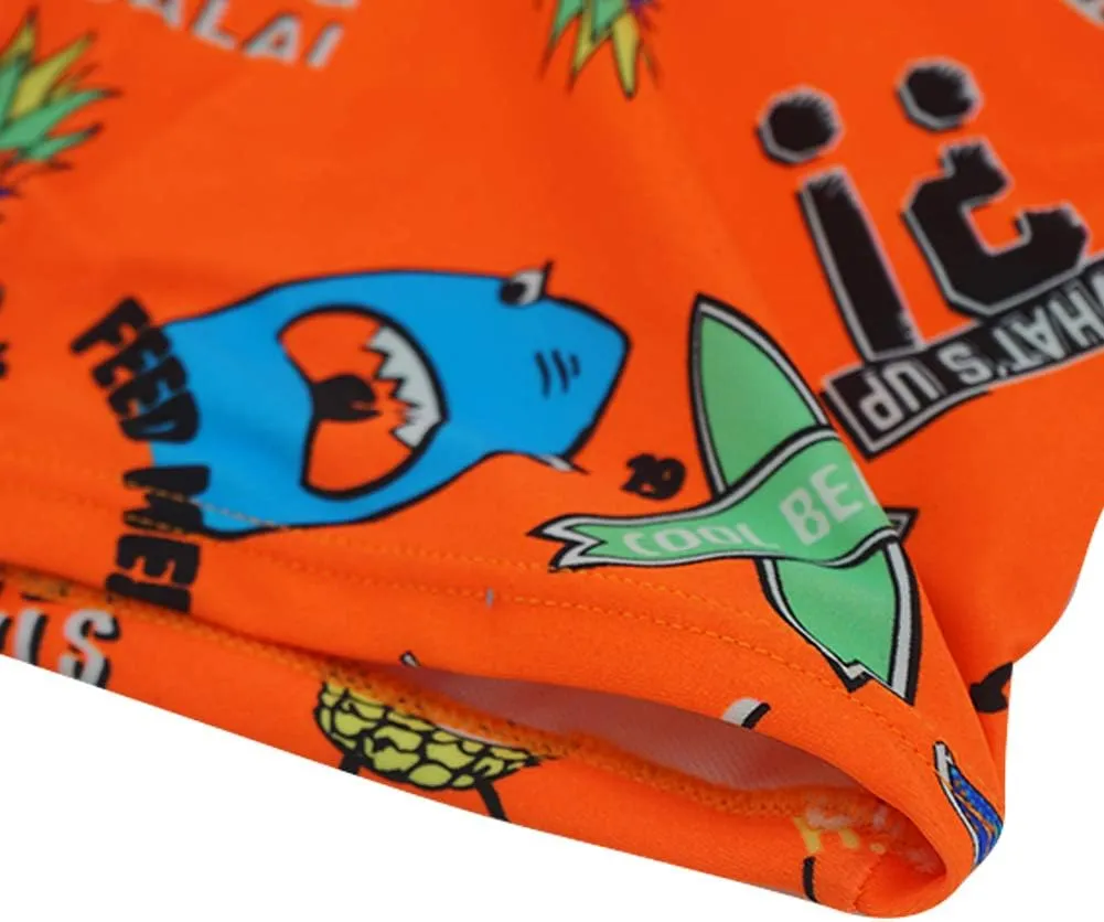 Aivtalk Boys' Quick Dry UPF 50  Beach Swim Trunk Toddler Jammers for Swimming
