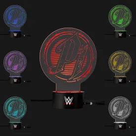 AJ Styles 7 Color Changing 3D Desk Light