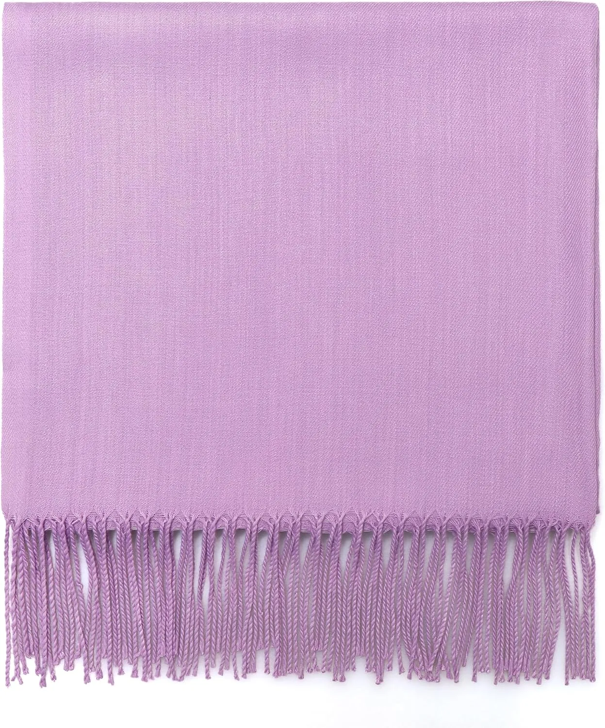 AMERICHAMP Super Soft Elegant Scarf for Women Men Cashmere Feel Winter Fall Fashion fringe Gift Lightweight solid cozy