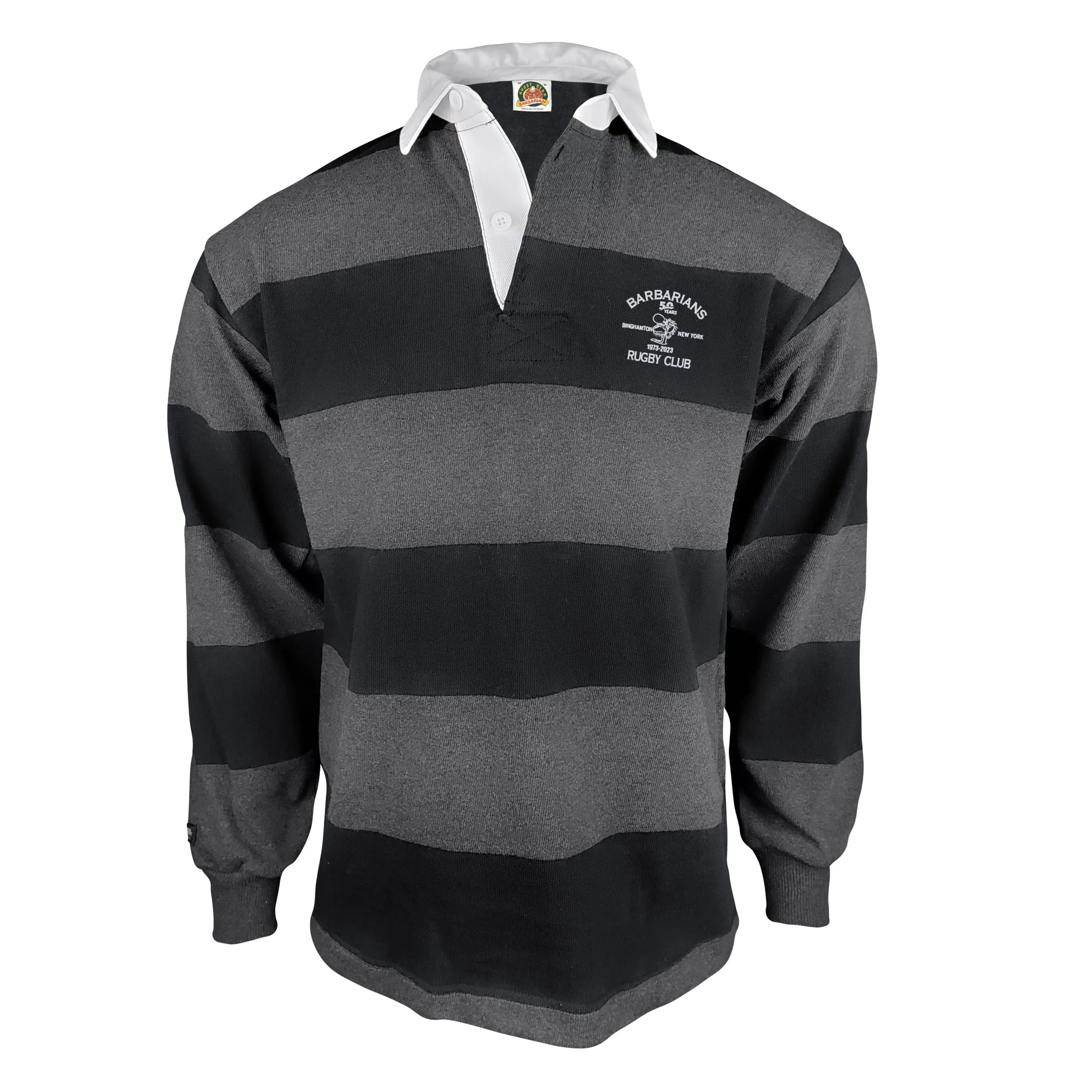 Binghamton Barbarians Traditional 4 Inch Stripe Rugby Jersey