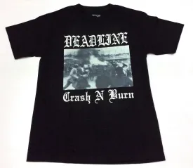 Deadline Crash N Burn S/S Tee Black