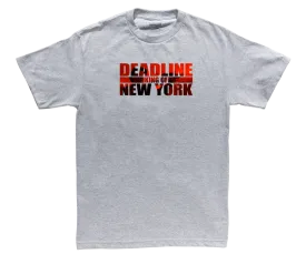 Deadline King Of NY S/S Tee Heather Grey