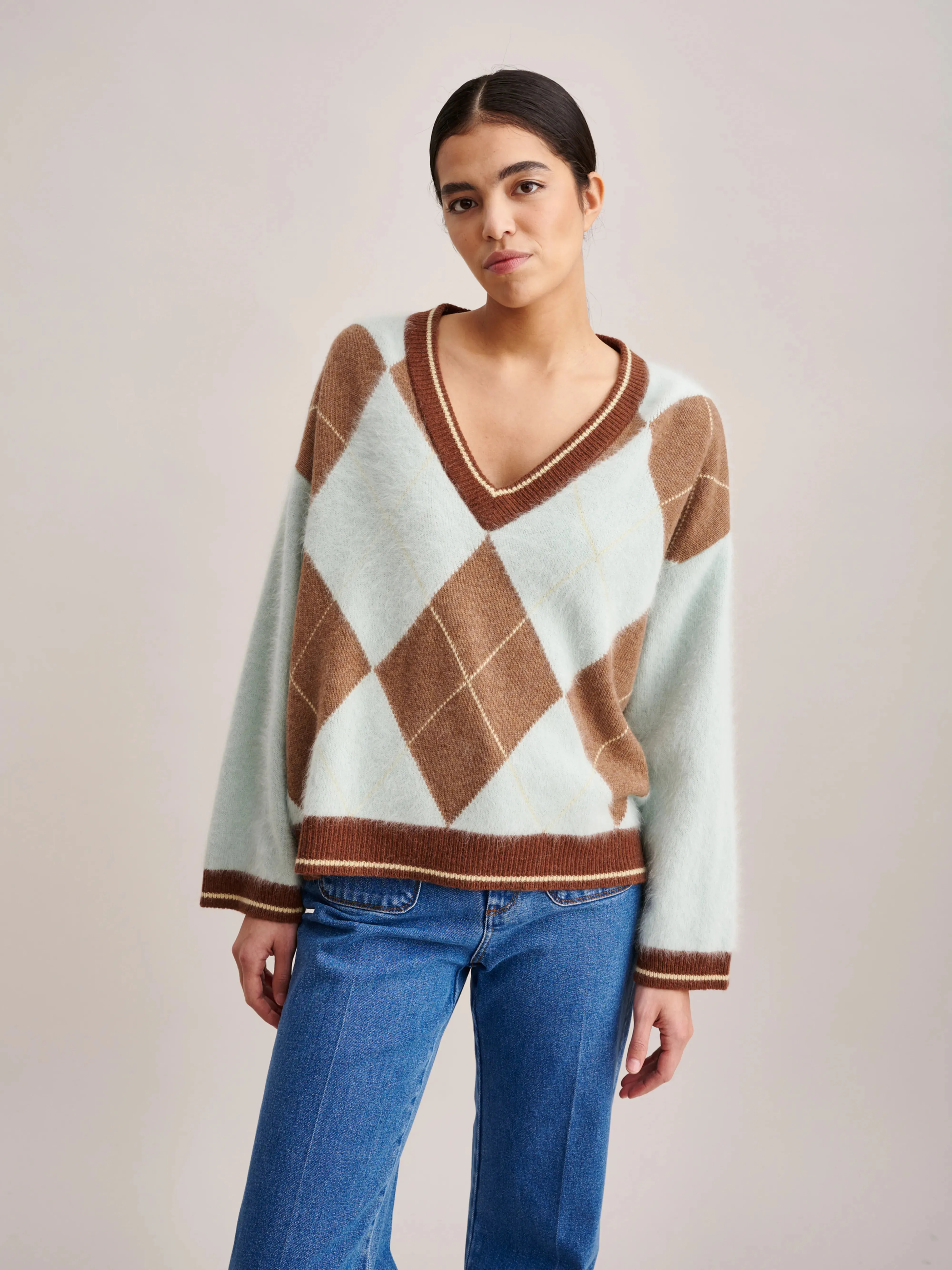 Dylh Sweater (232 / W / AQUA)