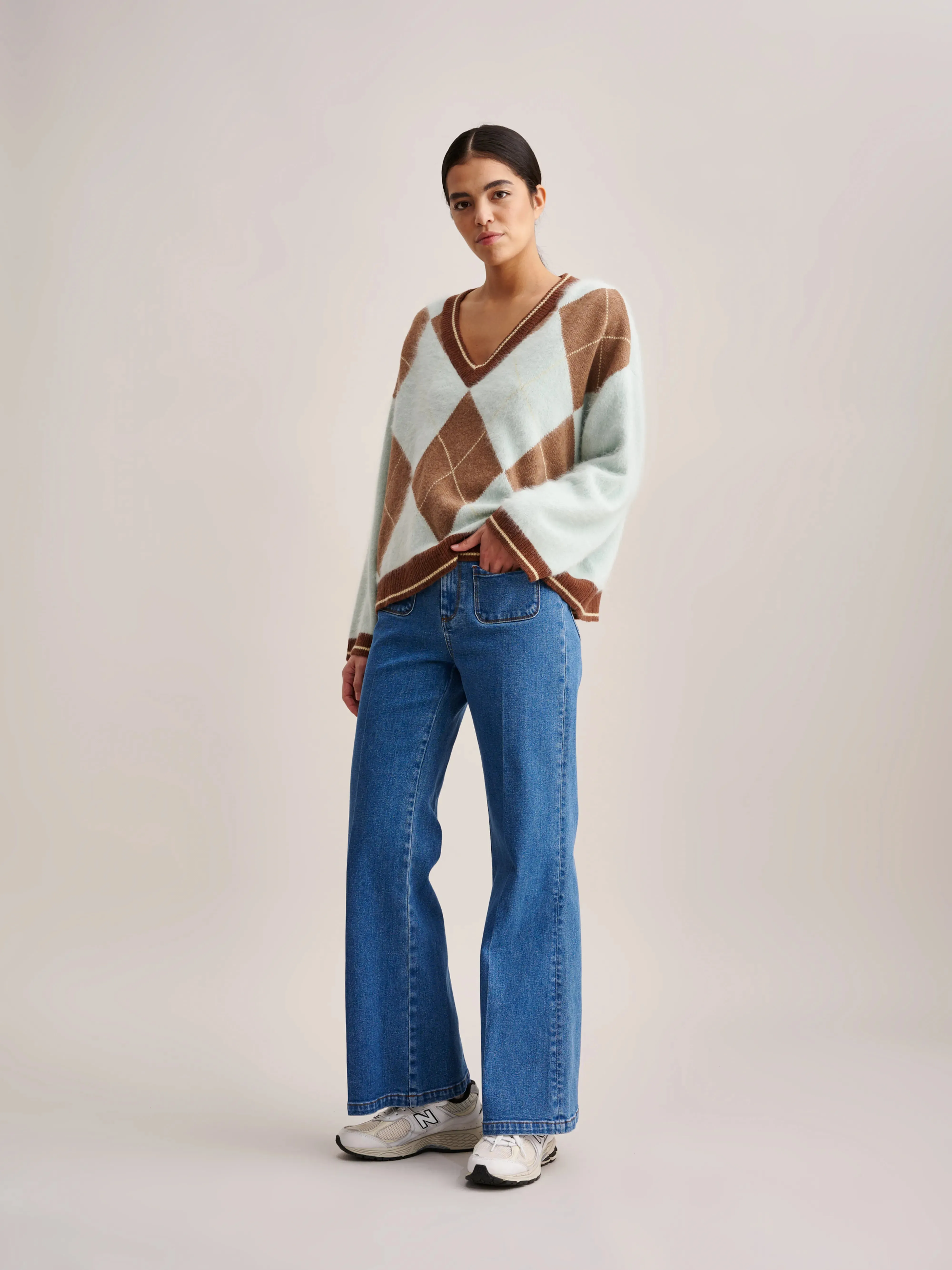 Dylh Sweater (232 / W / AQUA)