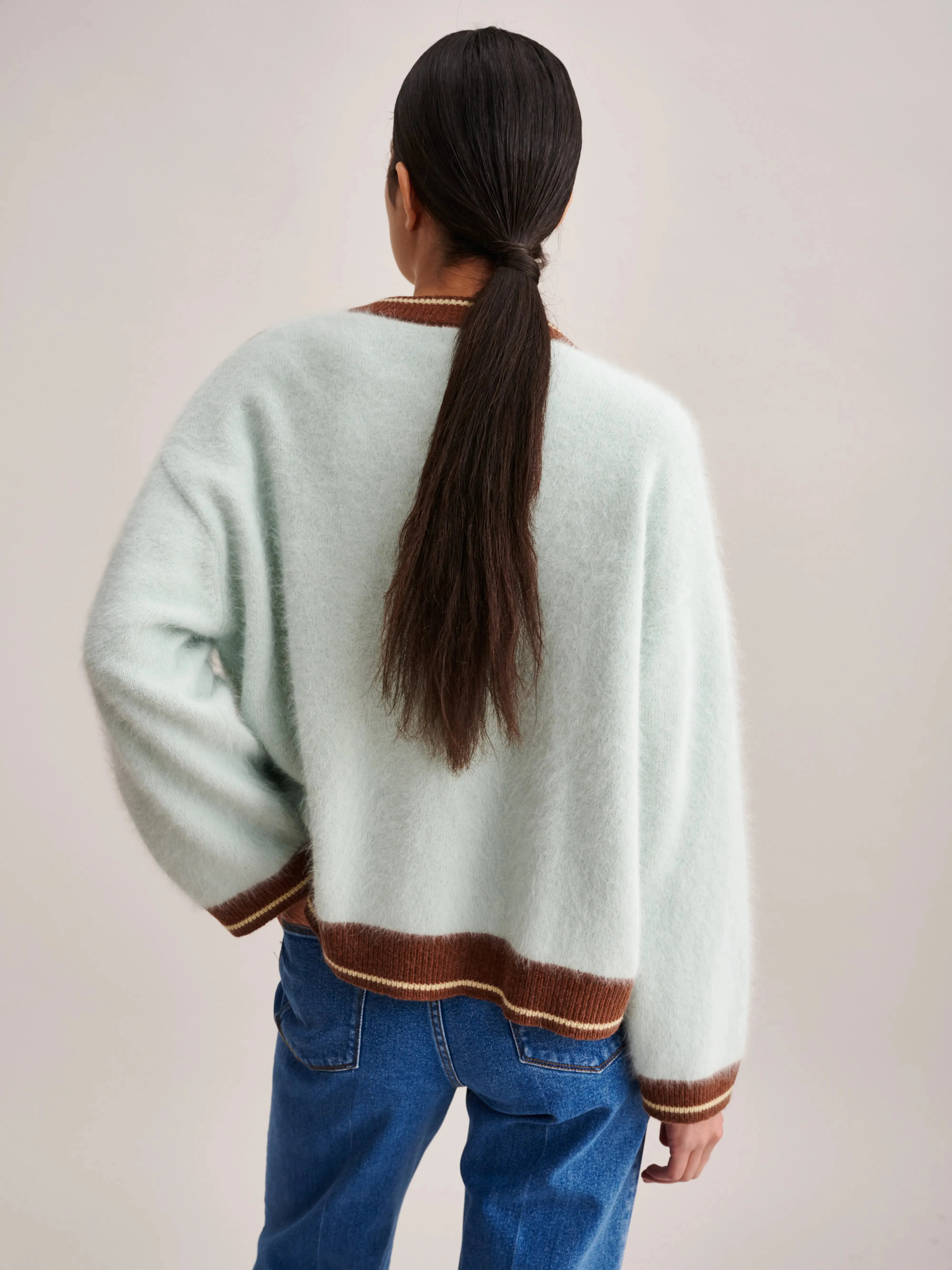 Dylh Sweater (232 / W / AQUA)