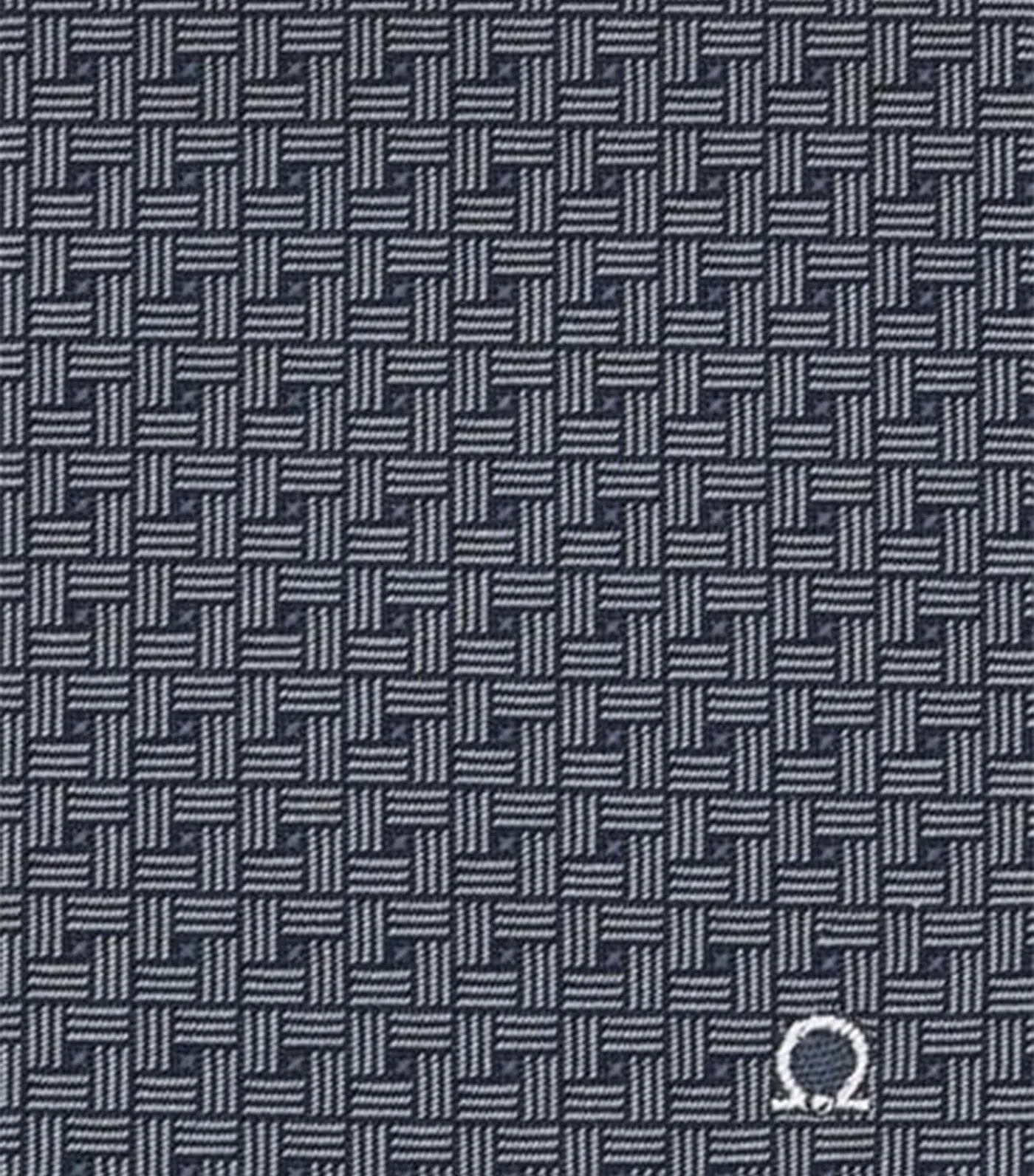 Gancini Jacquard Tie Gray