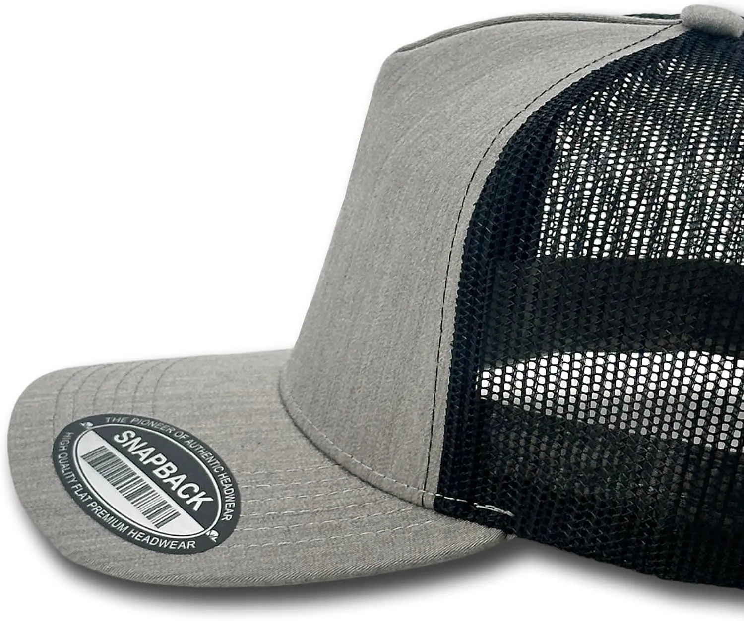 Gym Therapy Hats for Men Workout Classic Snapback 7 Panel Laser Vented Hat Mens Gifts