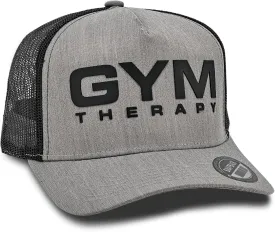 Gym Therapy Hats for Men Workout Classic Snapback 7 Panel Laser Vented Hat Mens Gifts