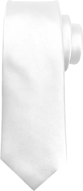 Men's Ties Solid Color Pure Polyester Plain Fine Stripes Necktie Ties For Men