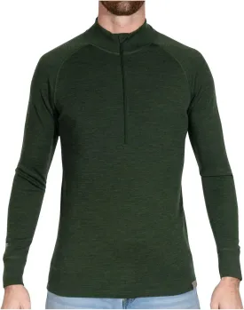 MERIWOOL Mens Base Layer 100% Merino Wool Midweight 250g Half Zip Sweater for Men