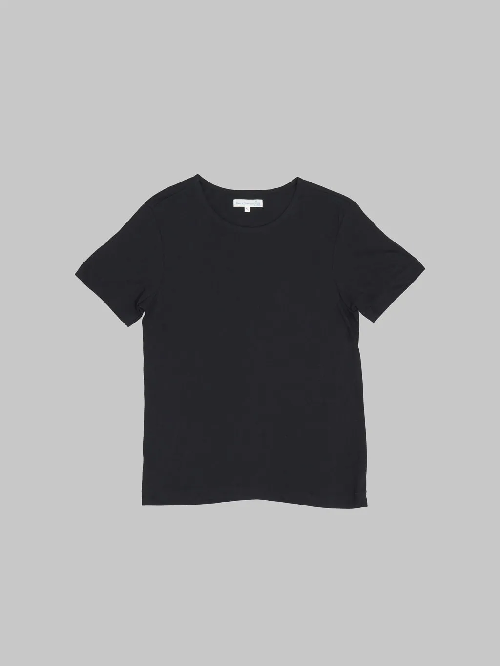 Merz b. Schwanen 114 1920s 5.5oz Loopwheeled Classic Fit T-Shirt Deep Black