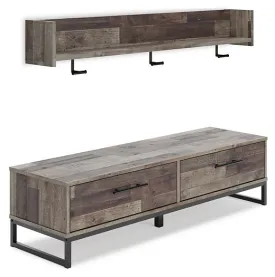 Neilsville Bench with Coat Rack