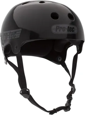 Pro-Tec Skateboard Helmet Bucky Lasek Signature Edition Small  Black Reflective Matte