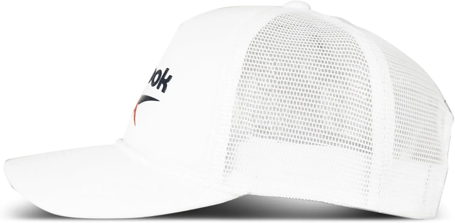 Reebok Aero Trucker Hat | Snapback | Adjustable | Mesh Back | Retro | Baseball | Streetwear | Urban | Lifestyle