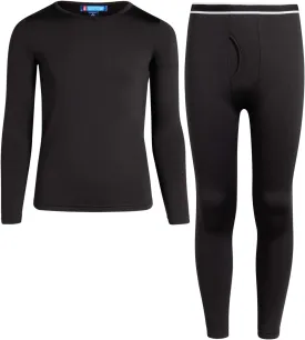 Thermal Underwear Set  2 Piece Brushed Fleece Top and Long Johns (2T-16)