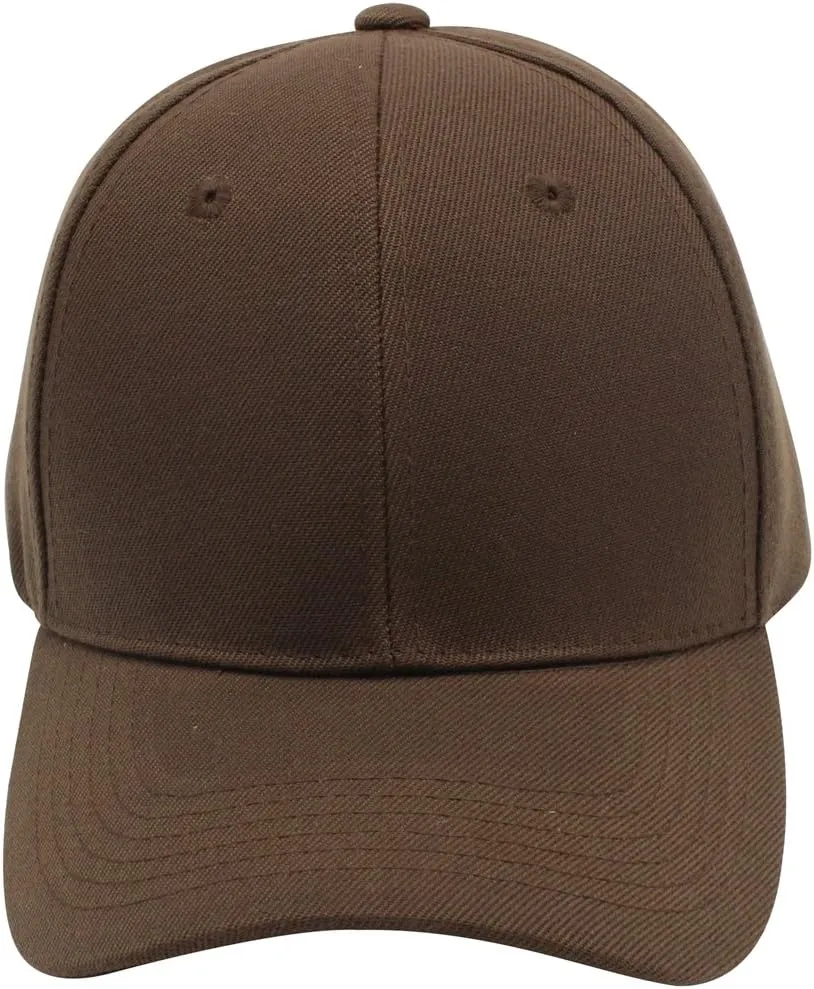 Top Level Baseball Cap Men Women - Classic Adjustable Plain Hat