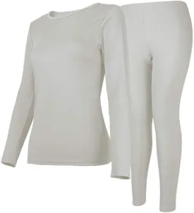 Womens Thermal Underwear Set Long Johns with Fleece Lined Ultra Soft Top & Bottom Base Layer Thermals for Women