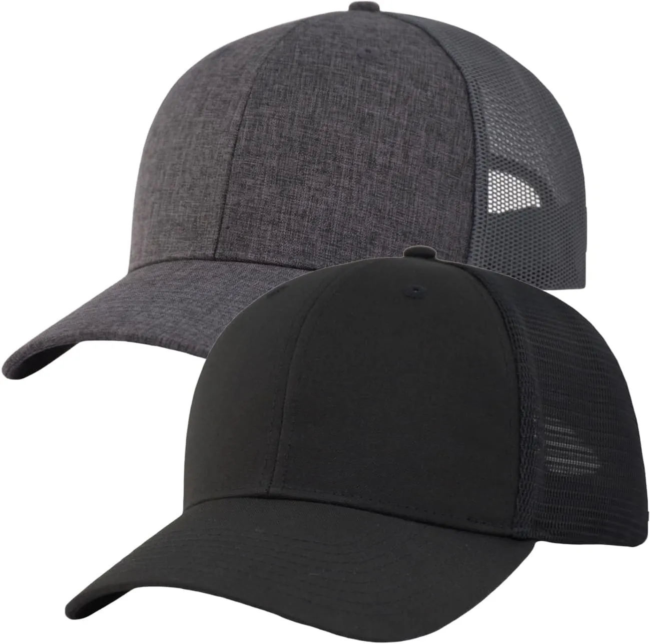 XXL Plus Size Trucker Hat Snapback Big Head Men's Mesh-Back Ball Cap