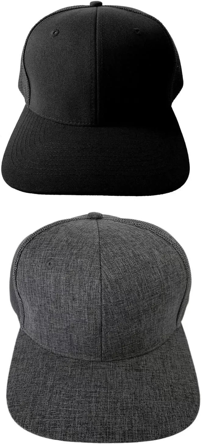 XXL Plus Size Trucker Hat Snapback Big Head Men's Mesh-Back Ball Cap