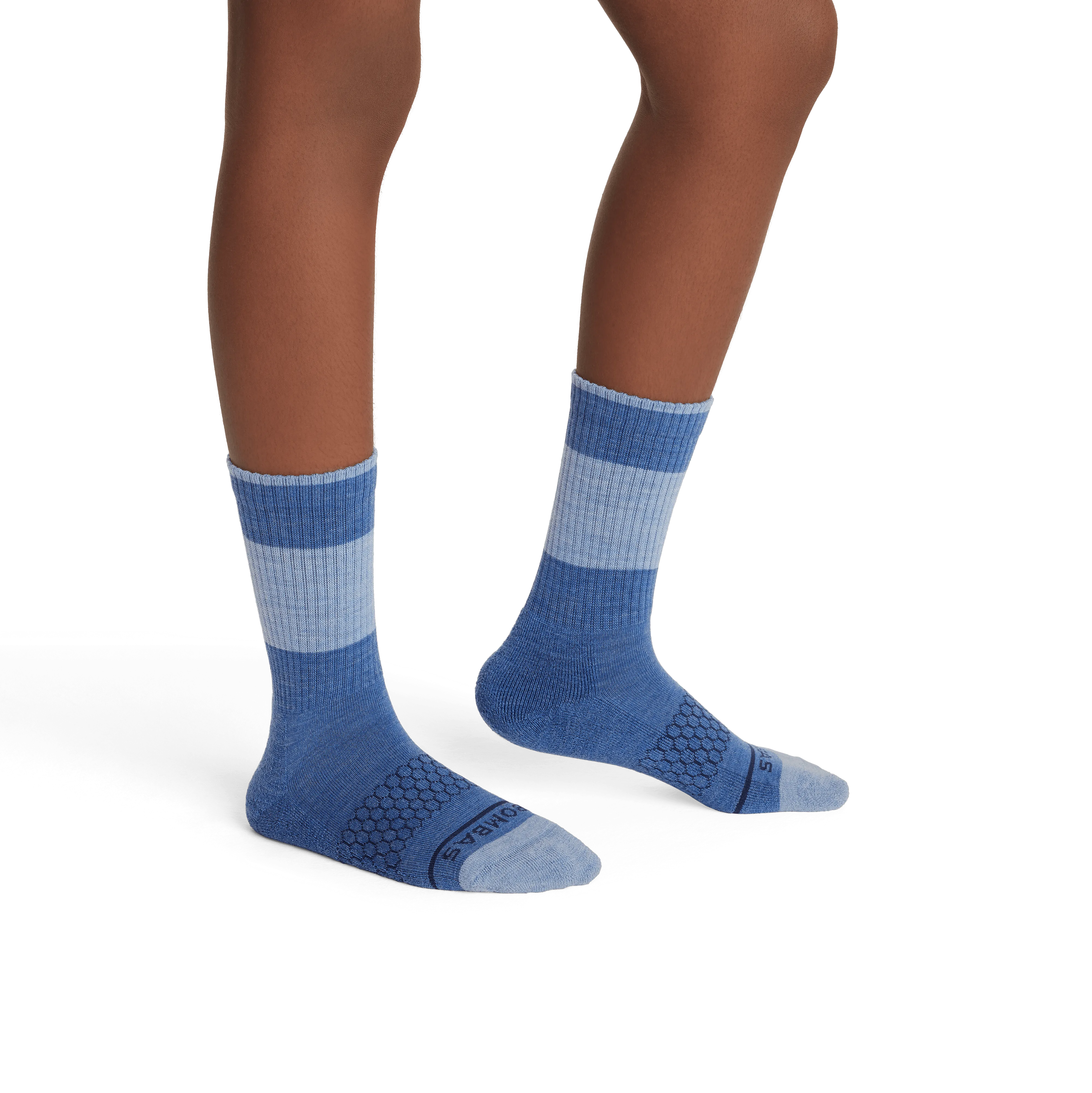 Youth Merino Wool Blend Calf Sock 8-Pack